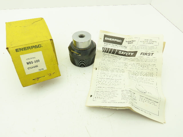 Enerpac WRS-500 Positive Locking Hydraulic Clamp Cylinder Threaded Body 5 Ton