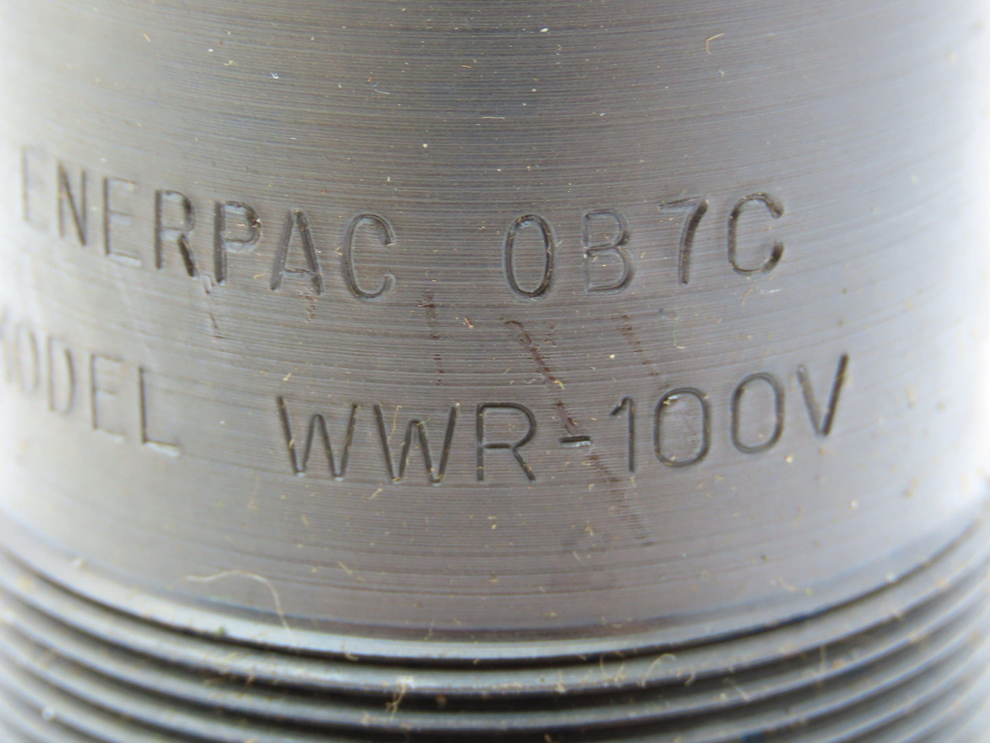 Enerpac WWR-100V Double Acting Right Hand Swing Clamp Cylinder Threaded Body