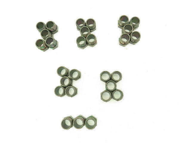 5/8" Tube OD x 7/8" UNF Steel Inverted 45° Flare Fitting Nut- Lot of 28