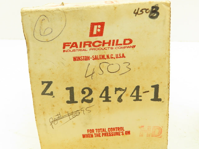 Fairchild 4506 Z12474-1 Pneumatic Air Volume Booster Model 4500 1.62/1 Output