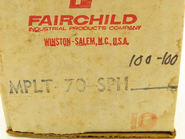 Fairchild MPLT-70-SPH-100-100 Mini Pressure Regulator Indicating Station 100 PSI