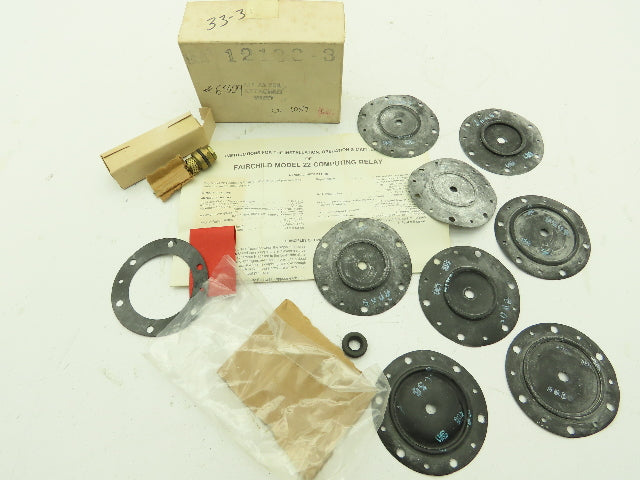 Fairchild EA-12133-3 Repair Kit Model 22 Computing Relay Pneumatic