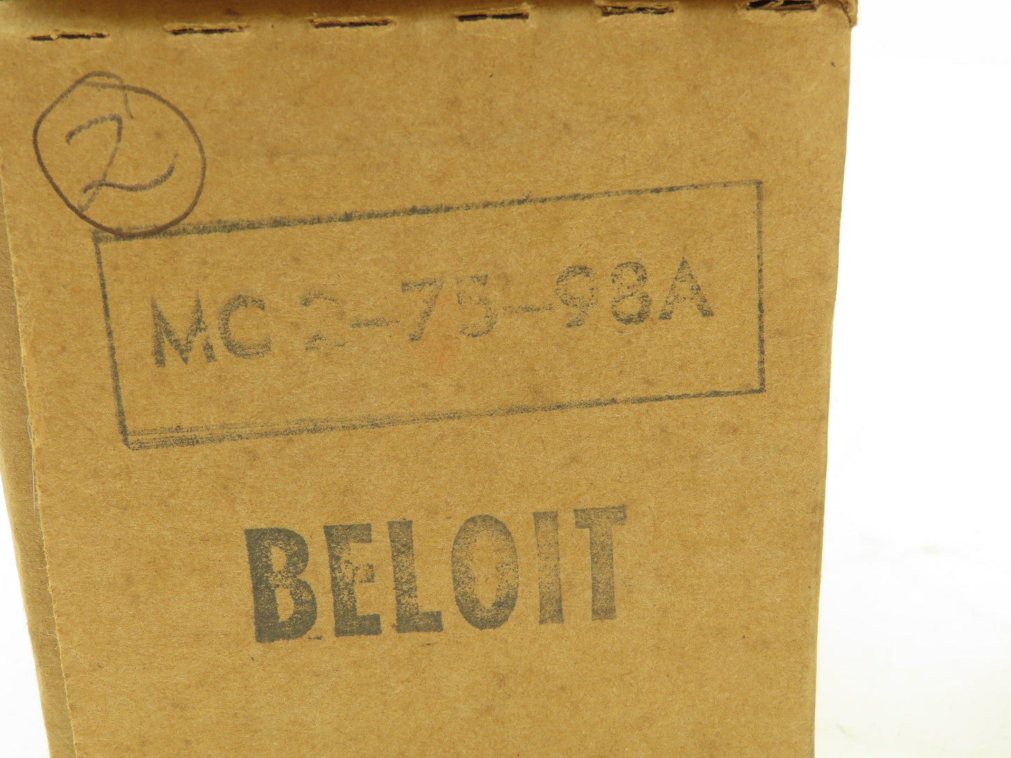 Beloit MC2-75-98A Pressure Regulator 30 PSI Spring Load 150PSI Max Output