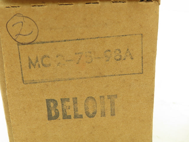 Beloit MC2-75-98A Pressure Regulator 30 PSI Spring Load 150PSI Max Output