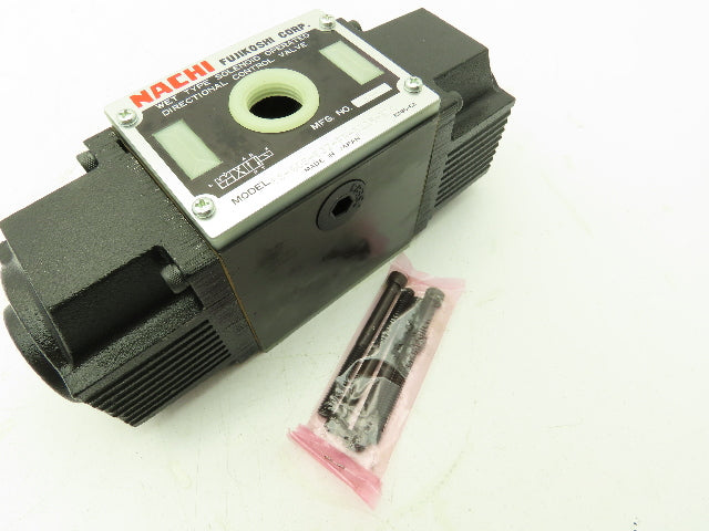 Nachi SS-G03-E3Z-FR-E115-E10 Hydraulic Directional Control Solenoid Valve 120V