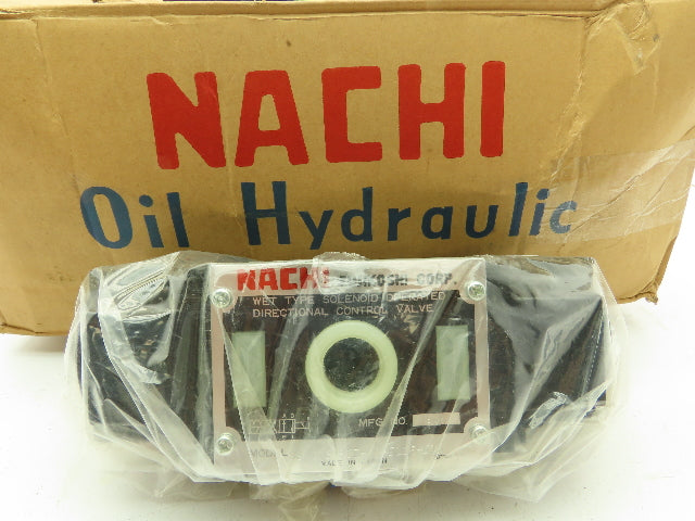 Nachi SS-G03-E3Z-FR-E115-E10 Hydraulic Directional Control Solenoid Valve 120V