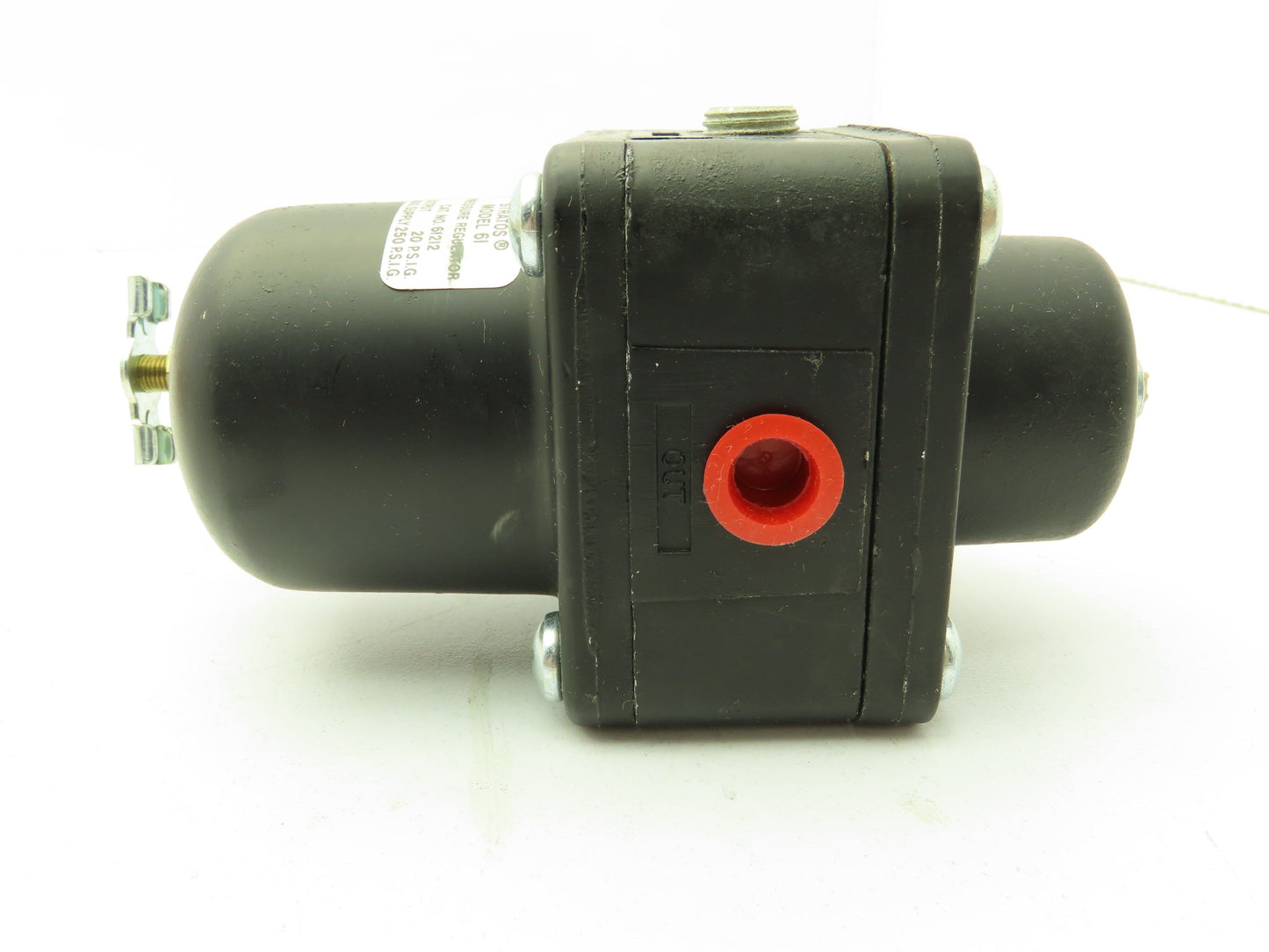 Fairchild 61212 Stratos Service Pneumatic Air Pressure Regulator Model 61 20 PSI