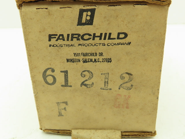 Fairchild 61212 Stratos Service Pneumatic Air Pressure Regulator Model 61 20 PSI