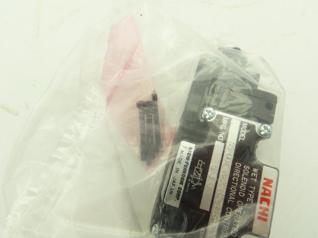 Nachi SS-G01-A2X-R-C115-E20 Hydraulic Directional Control Solenoid Valve 120V
