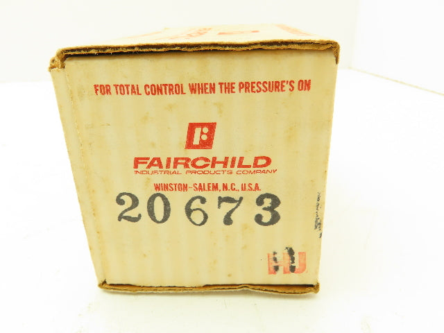 Fairchild 20673 Pneumatic Air Volume Booster 4/1 Output Model 20