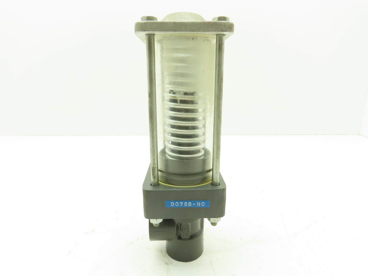 Plast-o-matic D075B-NC PVC Valve Pneumatic Controlled 3/4" NPT Sch 80