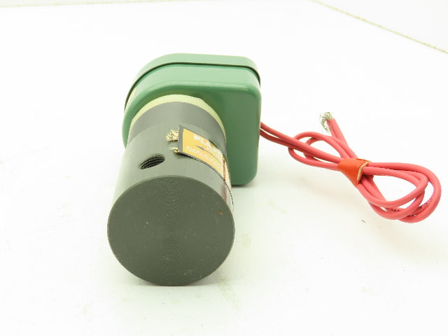 Plast-o-matic EASY1B8G20 Solenoid Valve 1/8" Ports 140PSI 1/4" Orifice 120V Coil