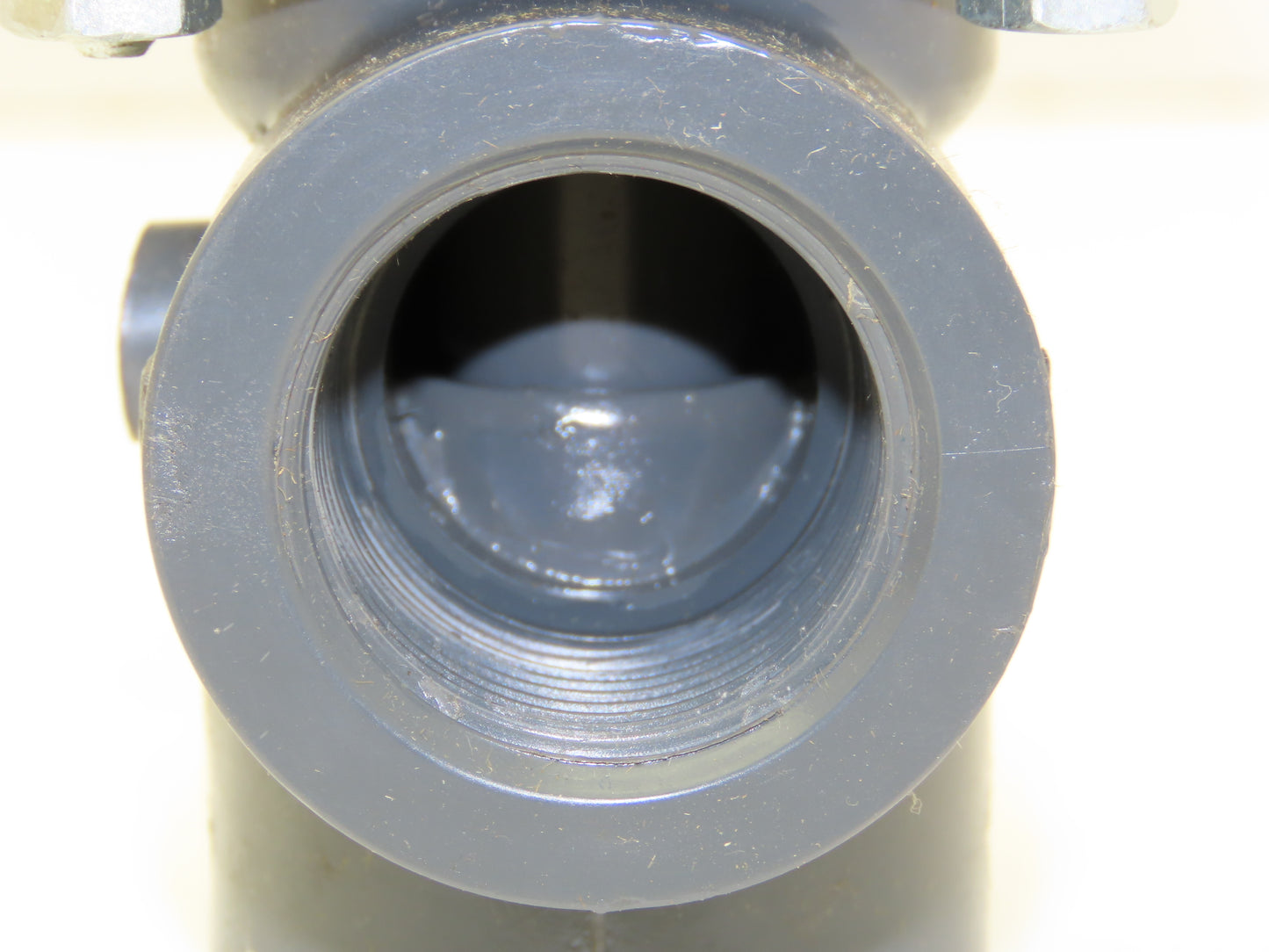Plast-o-matic DS100B-NC 1" PVC Shutoff Valve NC Pneumatic Air Automatic Sch 80