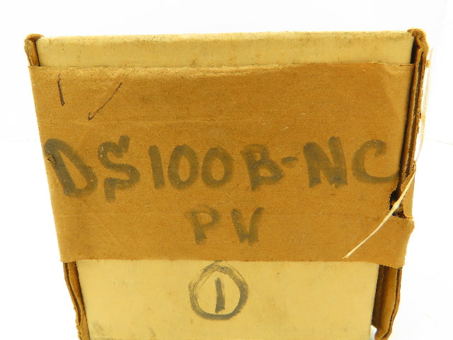 Plast-o-matic DS100B-NC 1" PVC Shutoff Valve NC Pneumatic Air Automatic Sch 80