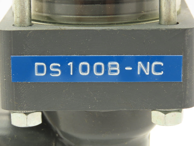 Plast-o-matic DS100B-NC 1" PVC Shutoff Valve NC Pneumatic Air Automatic Sch 80