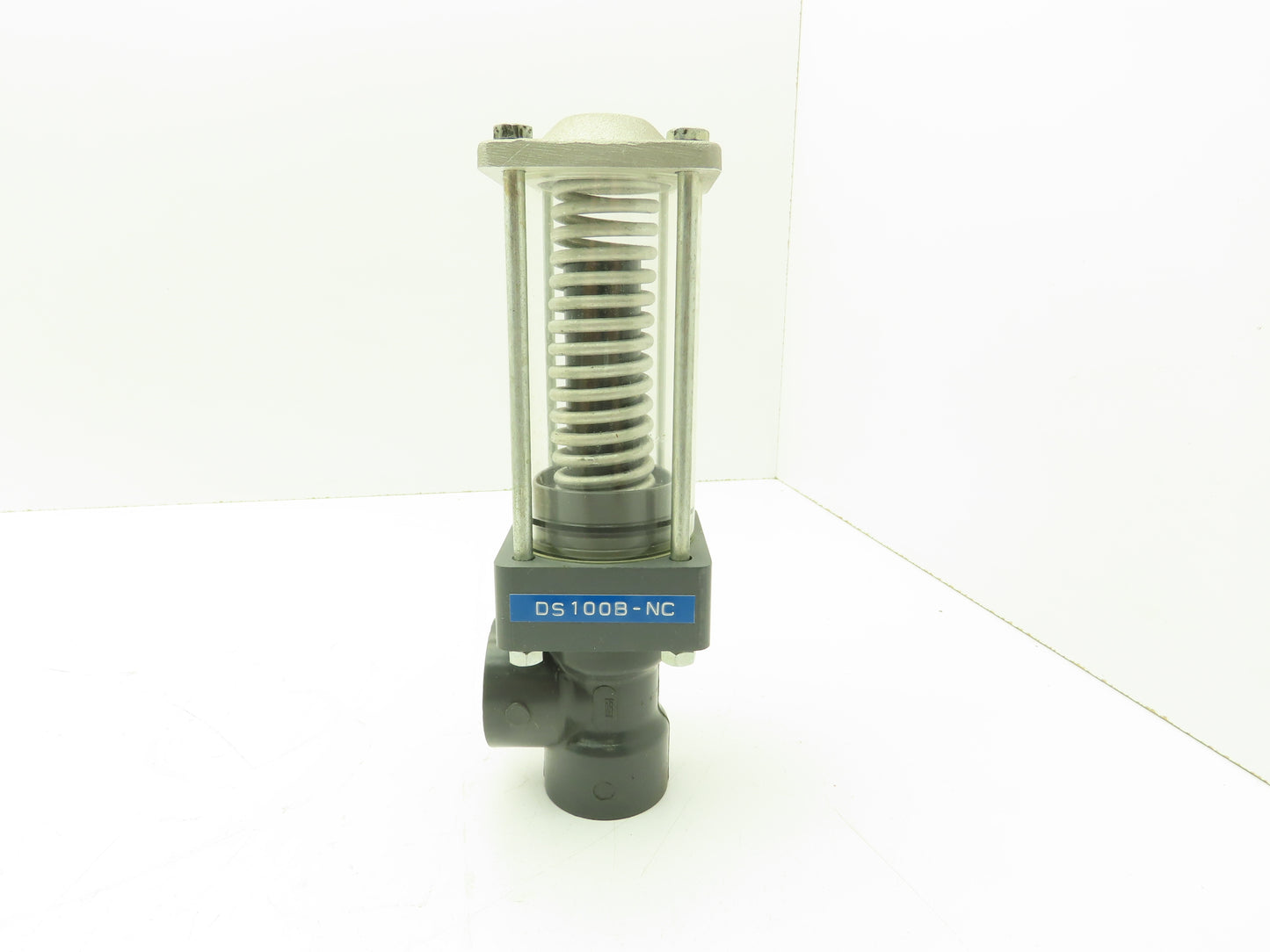 Plast-o-matic DS100B-NC 1" PVC Shutoff Valve NC Pneumatic Air Automatic Sch 80