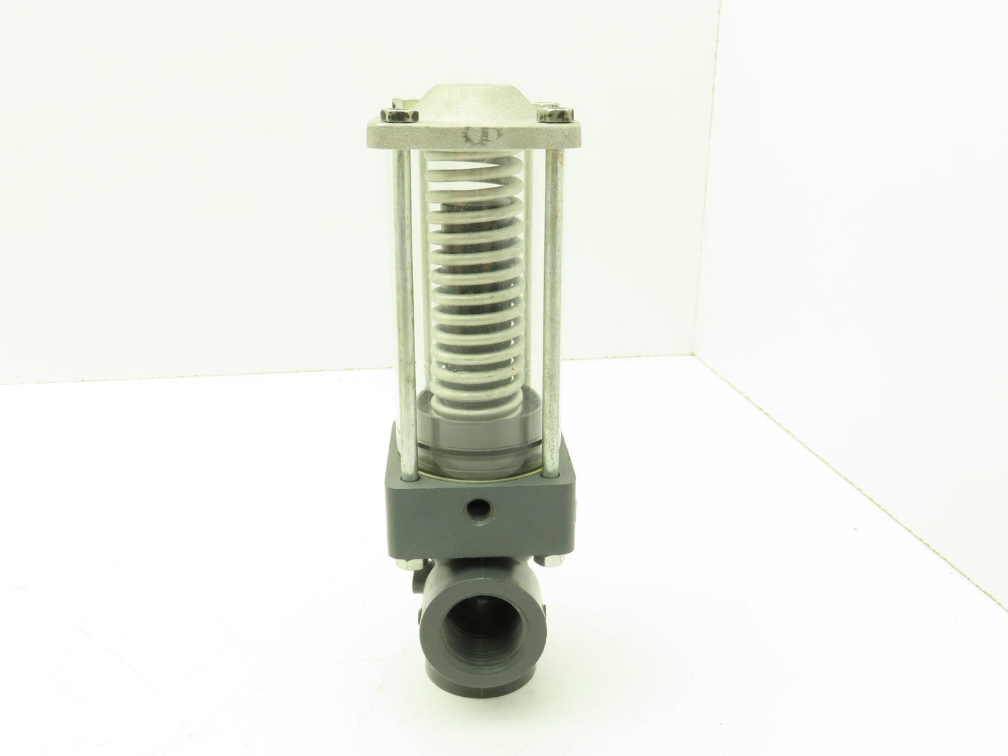 Plast-o-matic DS100B-NC 1" PVC Shutoff Valve NC Pneumatic Air Automatic Sch 80