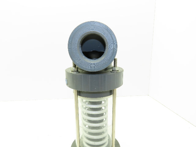 Plast-o-matic ES125LV-NO 1 1/4" Shutoff Valve Spring Return NO Pneumatic Powered