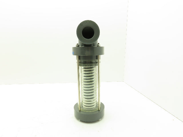 Plast-o-matic ES125V-NC 1 1/4" Shutoff Valve Spring Return NC Pneumatic Powered