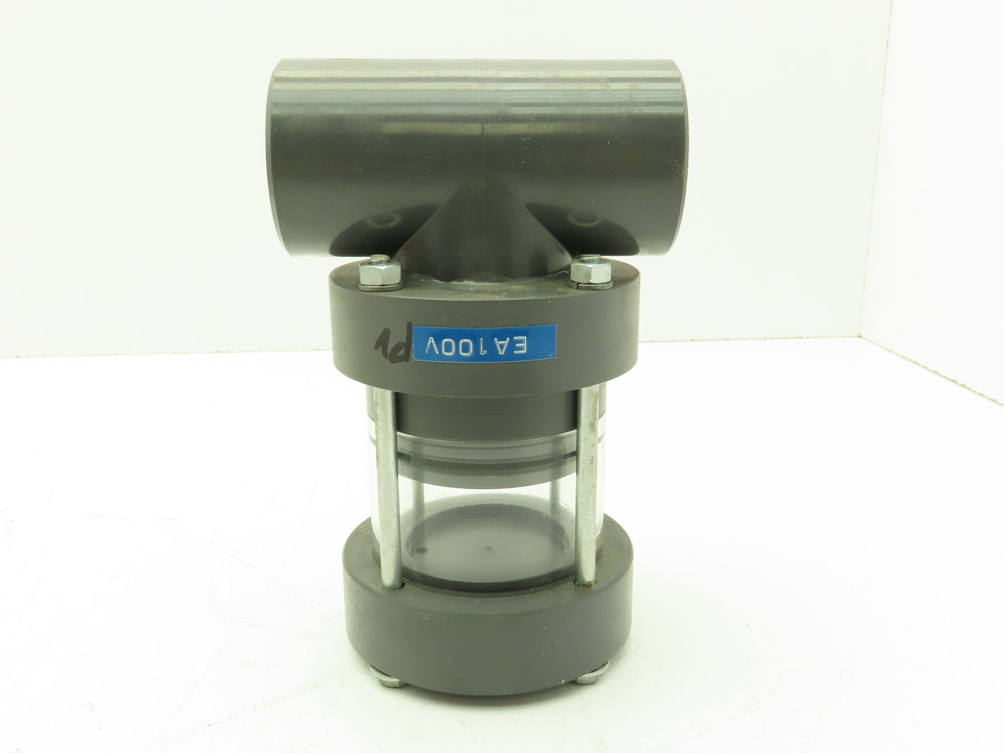 Plast-o-matic EA100V 1" Shutoff Valve Double Action Pneumatic Powered