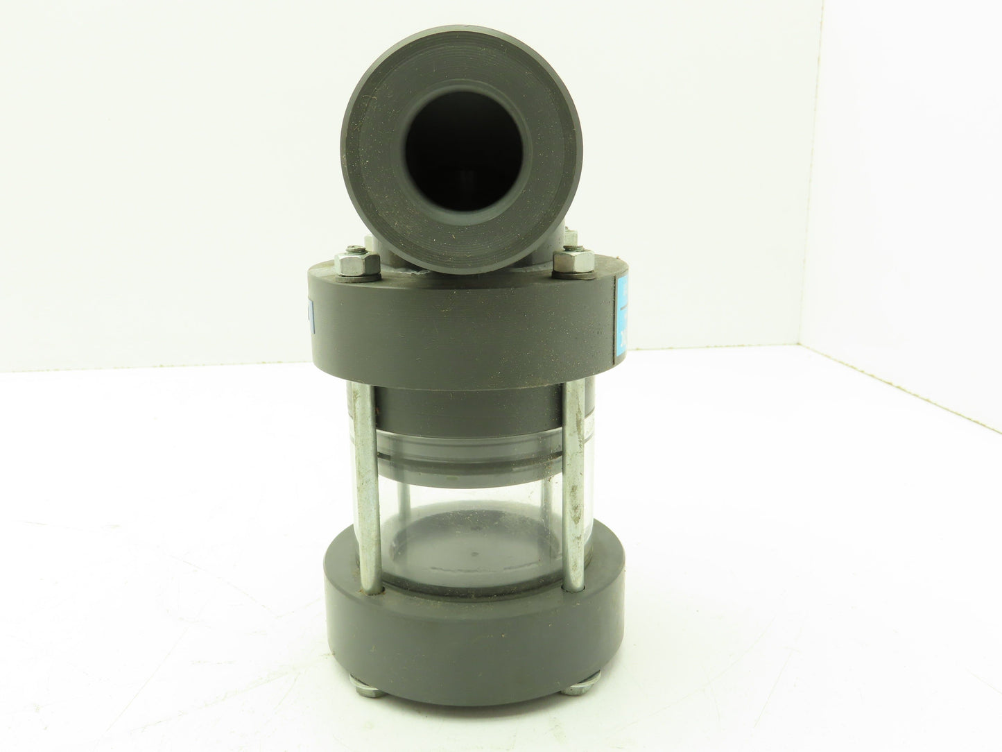 Plast-o-matic EA100V 1" Shutoff Valve Double Action Pneumatic Powered