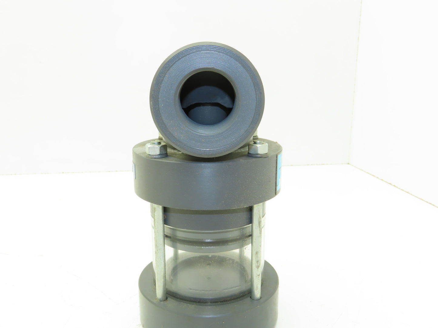 Plast-o-matic EA100V 1" Shutoff Valve Double Action Pneumatic Powered