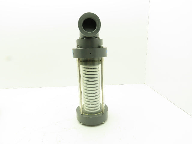 Plast-o-matic ES150LV-NC 1-1/2" NPT Pneumatic Shutoff Valve Spring Return NC
