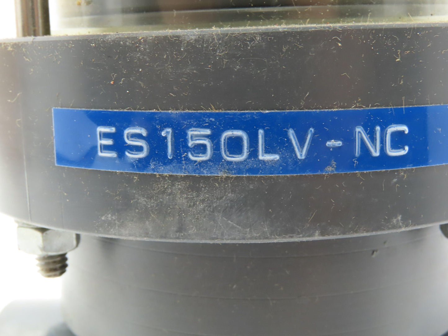Plast-o-matic ES150LV-NC 1-1/2" NPT Pneumatic Shutoff Valve Spring Return NC