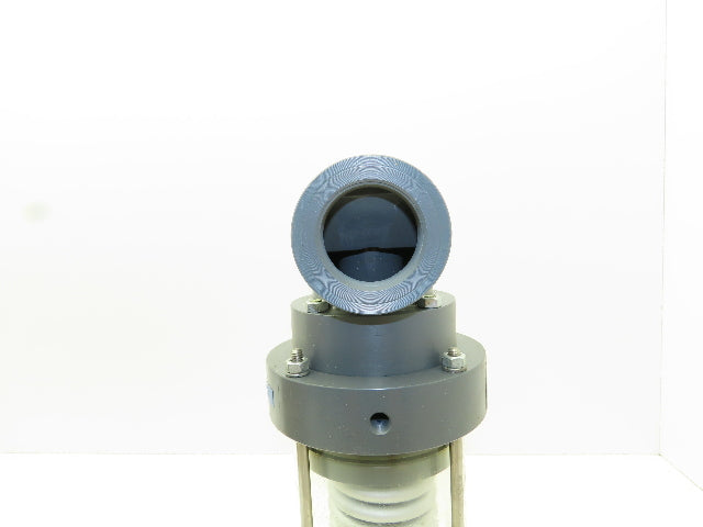 Plast-o-matic ES150LV-NC 1-1/2" NPT Pneumatic Shutoff Valve Spring Return NC