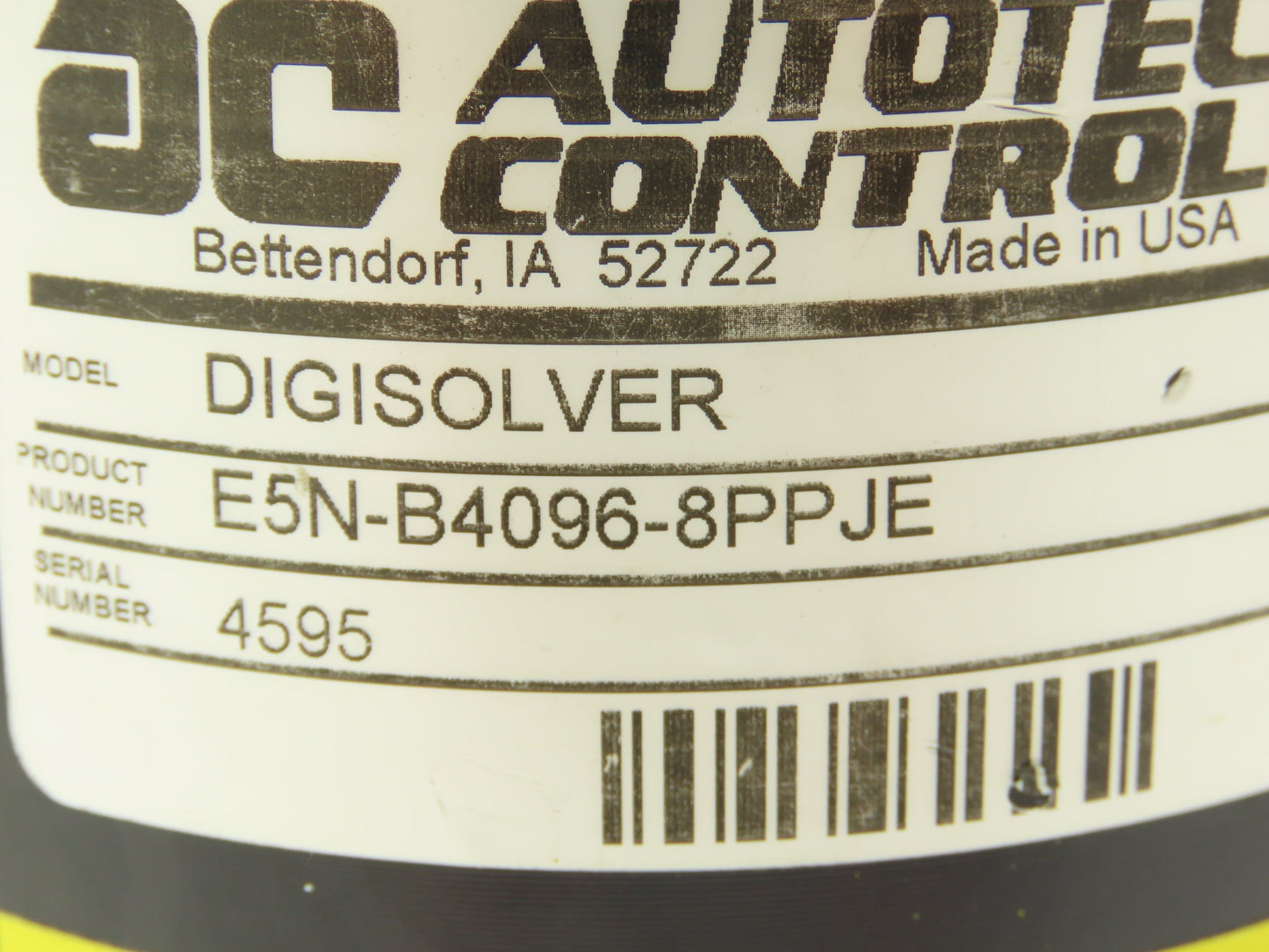 AC Auto Controls E5N-B4096-8PPJE Digisolver Absolute Digital Encoder Sz 40
