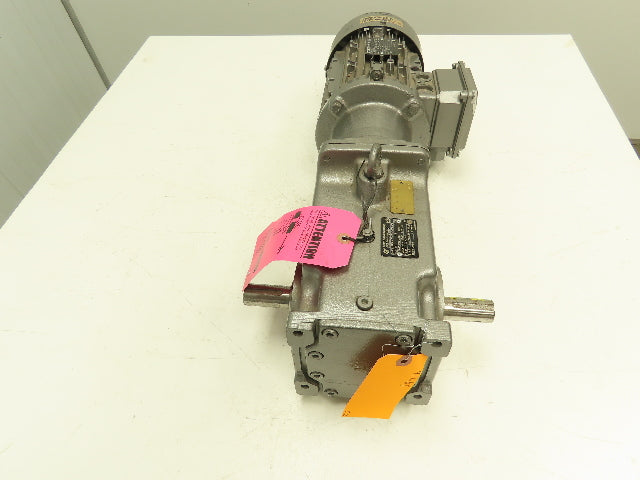 Nord SK 92372LX N140TC-90LH/4 Gearmotor 2HP 38:1 R 45 RPM Dual Output 460V 3PH