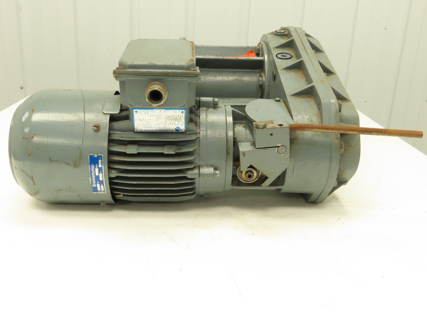 PIV D 6380 Bremsmotor Trolley Gearmotor Drive 460VNOT DONE