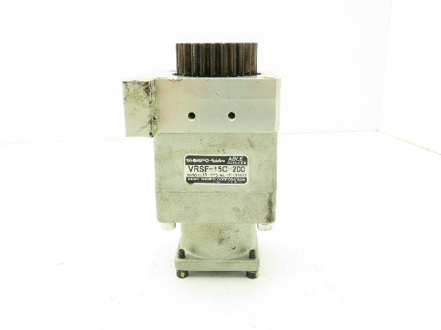 Shimpo VRSF-15C-200 Nidec Able Gear Reducer 15:1 Inline Servo Speed Helical Gear