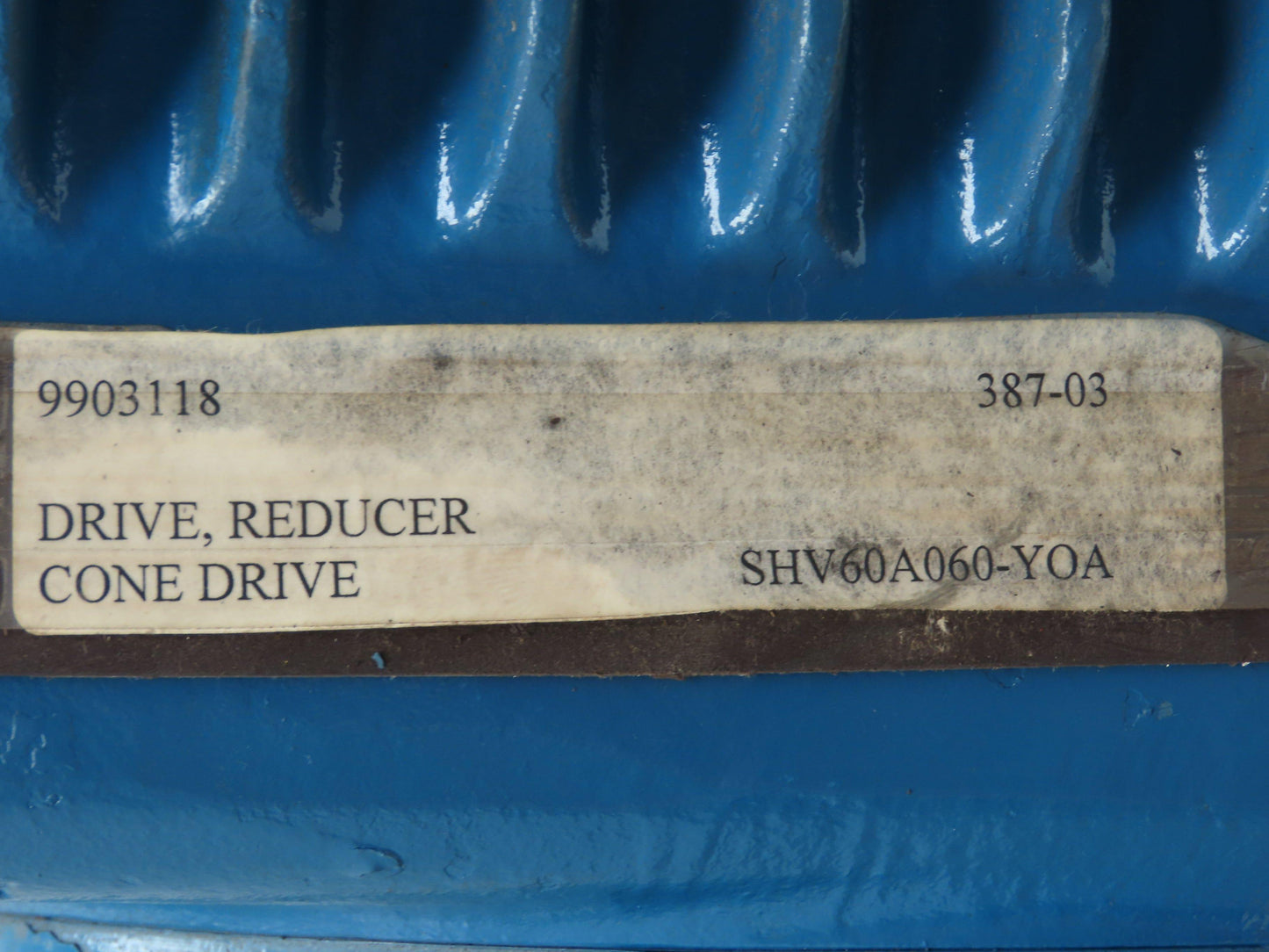 Conedrive SHV60A060-Y0A Gearbox Speed Reducer 6:1 Ratio 22Hp 191RPM Hollow Shaft