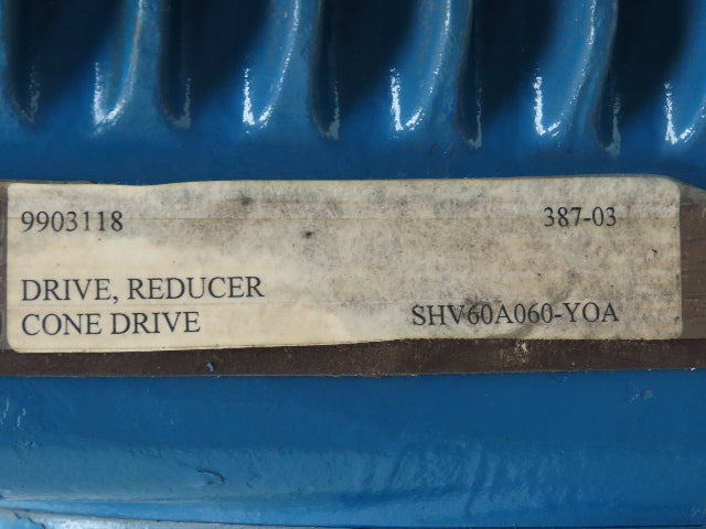 Conedrive SHV60A060-Y0A Gearbox Speed Reducer 6:1 Ratio 22Hp 191RPM Hollow Shaft