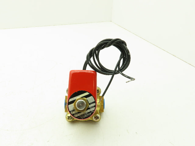 Lancer 2LE1HBG3052 2-Way Skinner Steam Solenoid Valve 3/8" NPT N.O. 0-50psi 120v
