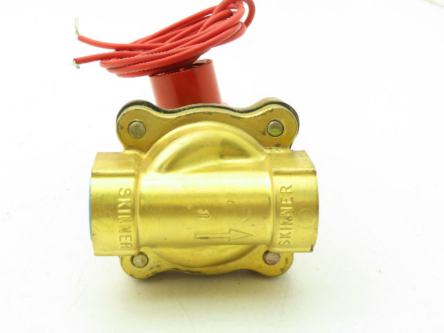 Lancer 2LB26LB3041 2-Way Skinner Solenoid Valve 3/8" NPT N.C. 0-40psi 12VDC