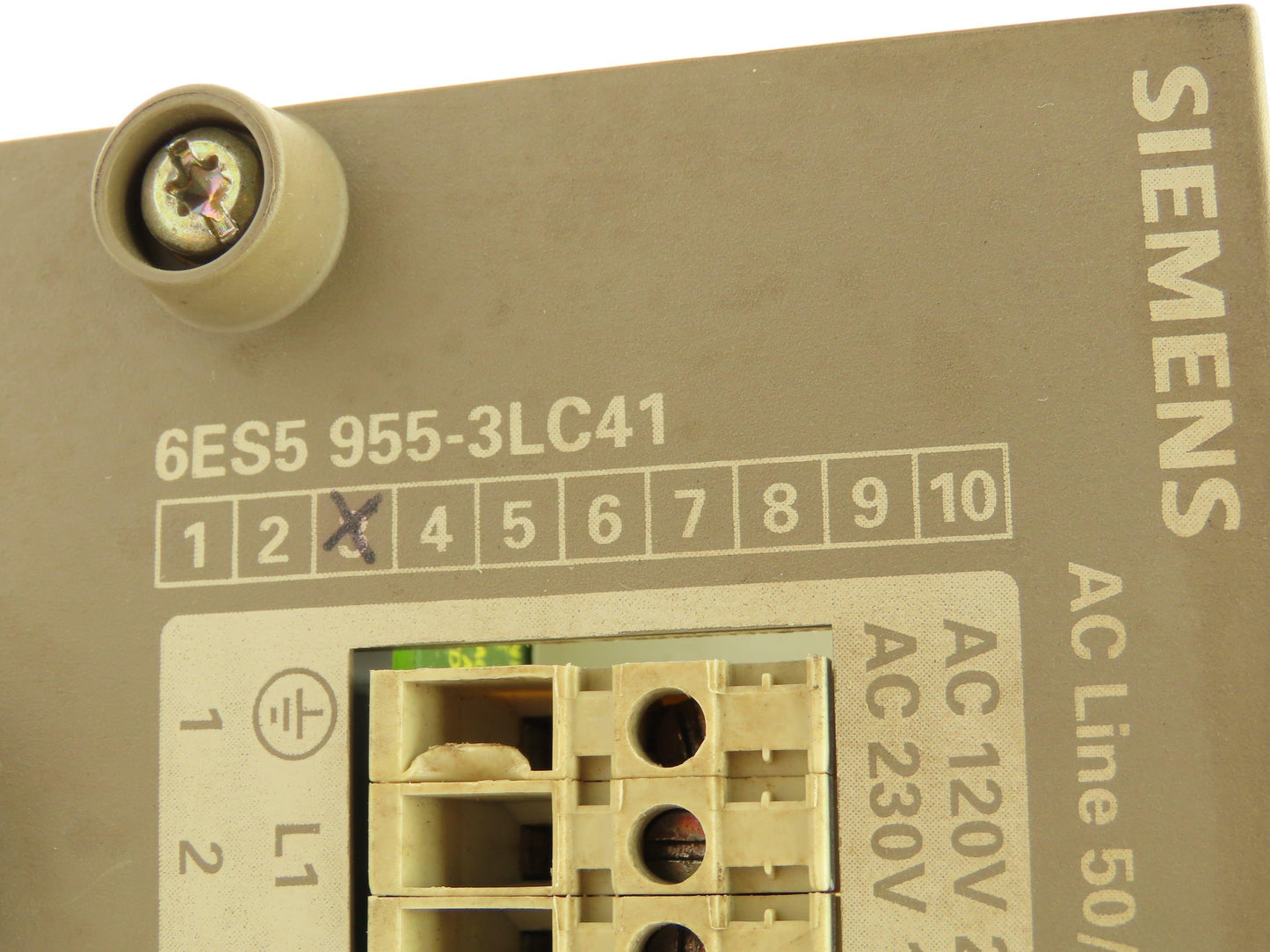 Siemens C98043-A1390-L5-03 Simatic S5 Power Supply 120/230V Input