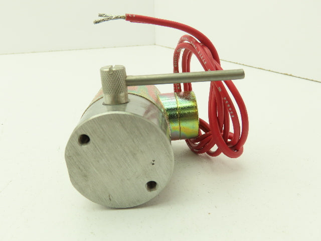 V5D63120 Skinner Solenoid Valve 2-Way 120VAC 250 PSI 1/8" NPT Manual Shut-Off