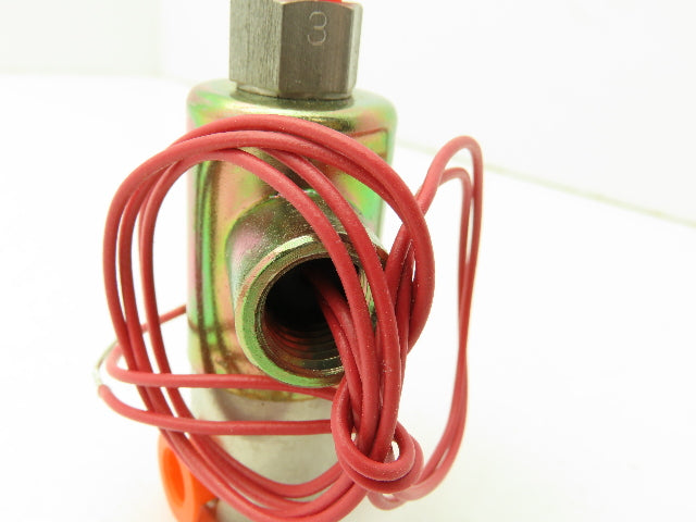 Honeywell Skinner B16DM1175 Directional Control Valve 3-Way 120VAC 175 PSI 1/8"