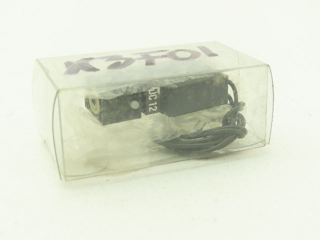Honeywell Skinner K3F01 Solenoid Poppet Valve 3-Way (NC) 12VDC 100 PSI