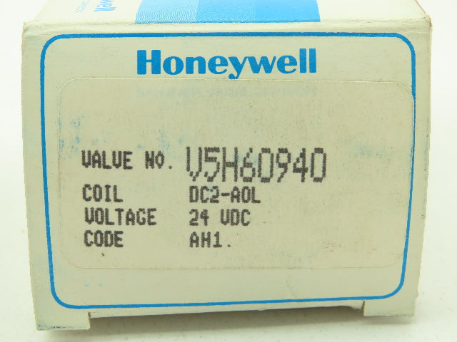 Honeywell Skinner V5H60940 Solenoid Valve 3-Way 24VDC 75 PSI NO 1/4" NPT