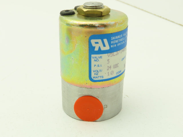 Honeywell Skinner V5L37140 Solenoid Valve 2-Way (NC) 5 PSI - No Coil LOT OF 3