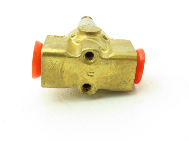 Honeywell Skinner 713N6 Solenoid Valve 3-Way (NC) 1/4" NPT -No Coil LOT OF 2