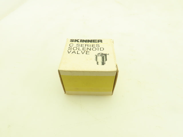 Honeywell Skinner C2JX194 Solenoid Valve 2-Way (NC) 120V 90 PSI 1/8" NPT