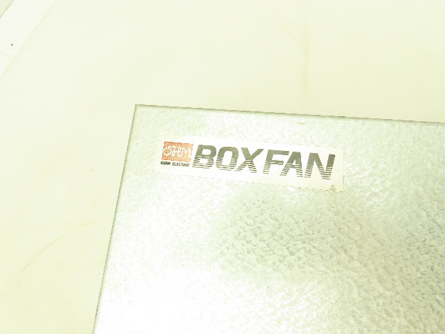 OHM Electric OC-17S Boxfan Cool Changer Heat Exchanger Enclosure Fan 120/230V