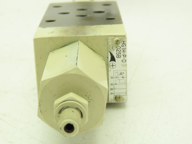 Toyooki Kogyo Hytegra HG1H-P-D3-025B Hydraulic Pressure Reducing Stack Valve