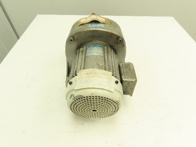 Nissei G3LB-40-160-075 GTR Gearmotor 160:1 0.75kw 220V 3 Ph 10.8 RPM DC Brake