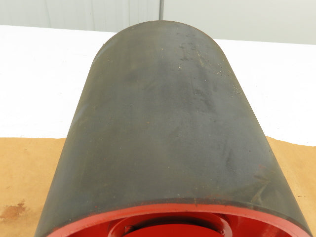 Automotion Conveyor 8"x 10.5" Crowned Lagged Drum Roller Drive Pulley QD Hub