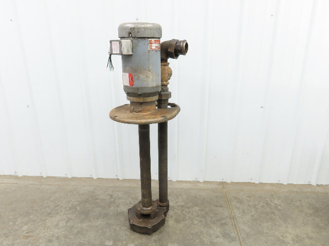 Gusher CML-26-XL Vertical Immersion Coolant Pump 5Hp 460V 3PH 2" Discharge